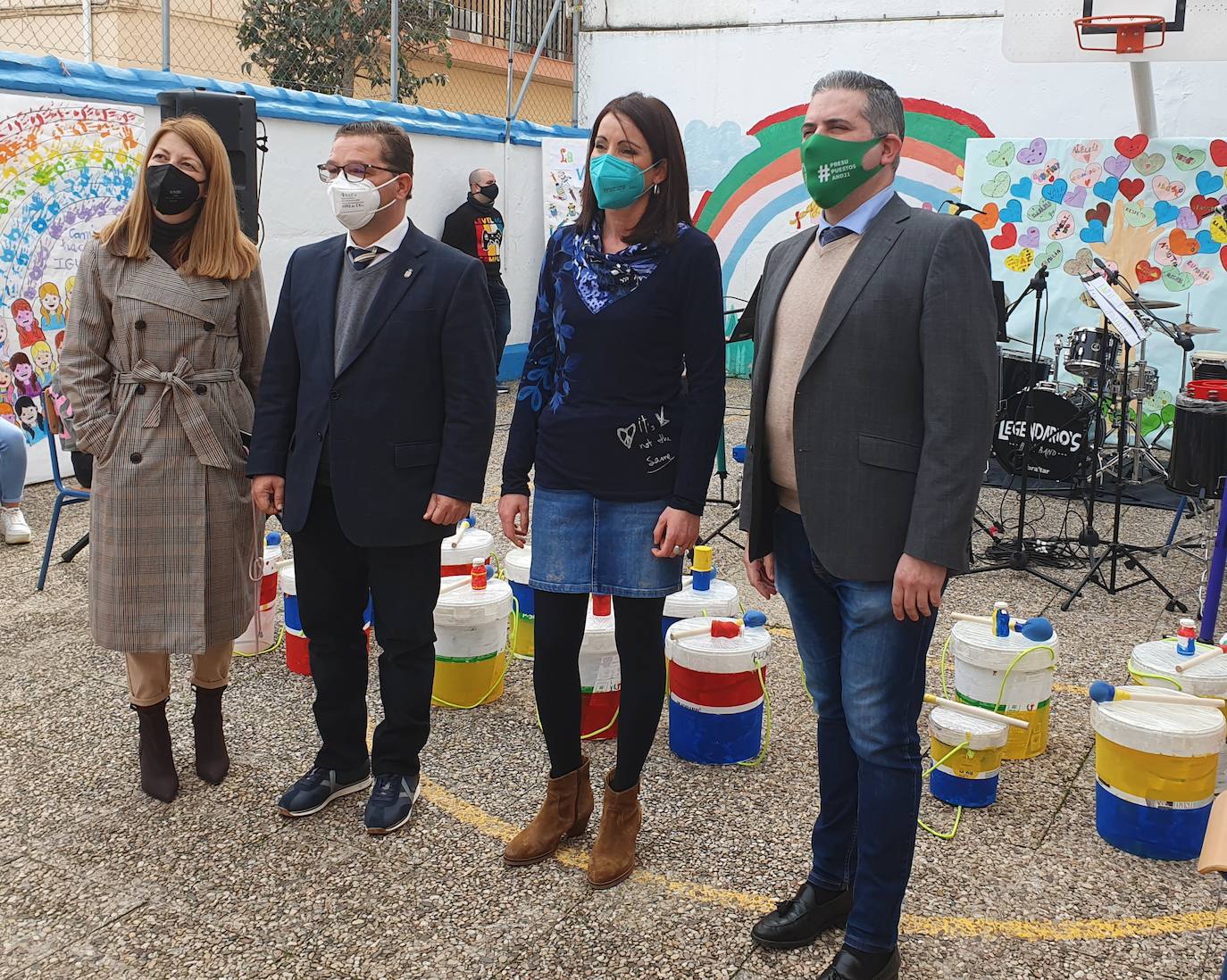Alma Cámara, Paco Huertas, Luz Toledano y Antonio Sutil. . 