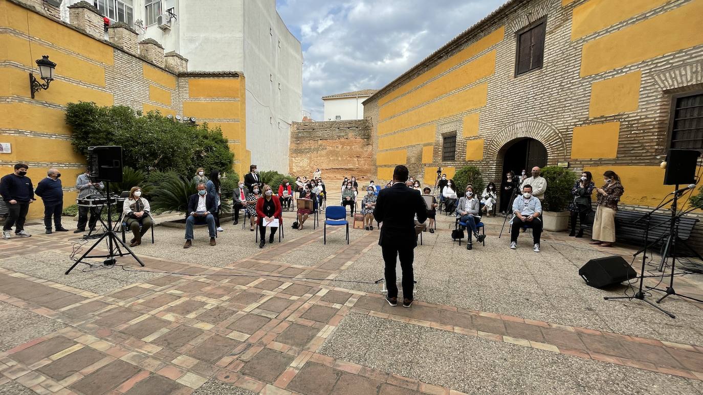 Lectura del manifiesto esta tarde en el Palacio de los Niños de Don Gome. 