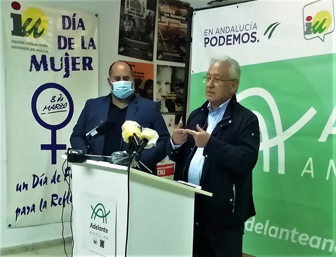 José Manuel Marín durante su explicación. 