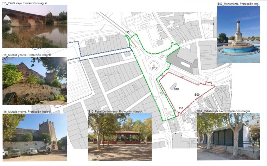 La Consejería de Cultura da luz verde definitiva al proyecto de regeneración del eje Parque-Colón Ribera del Guadalquivir de Andújar