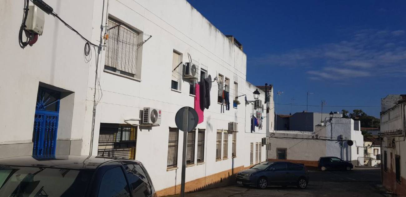 Bloque de la calle Palominos donde se hará la actuación. 