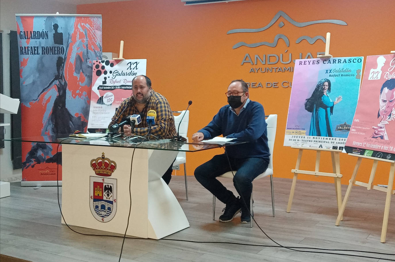 Juan Francisco Cazalilla y Miguel Cano. 