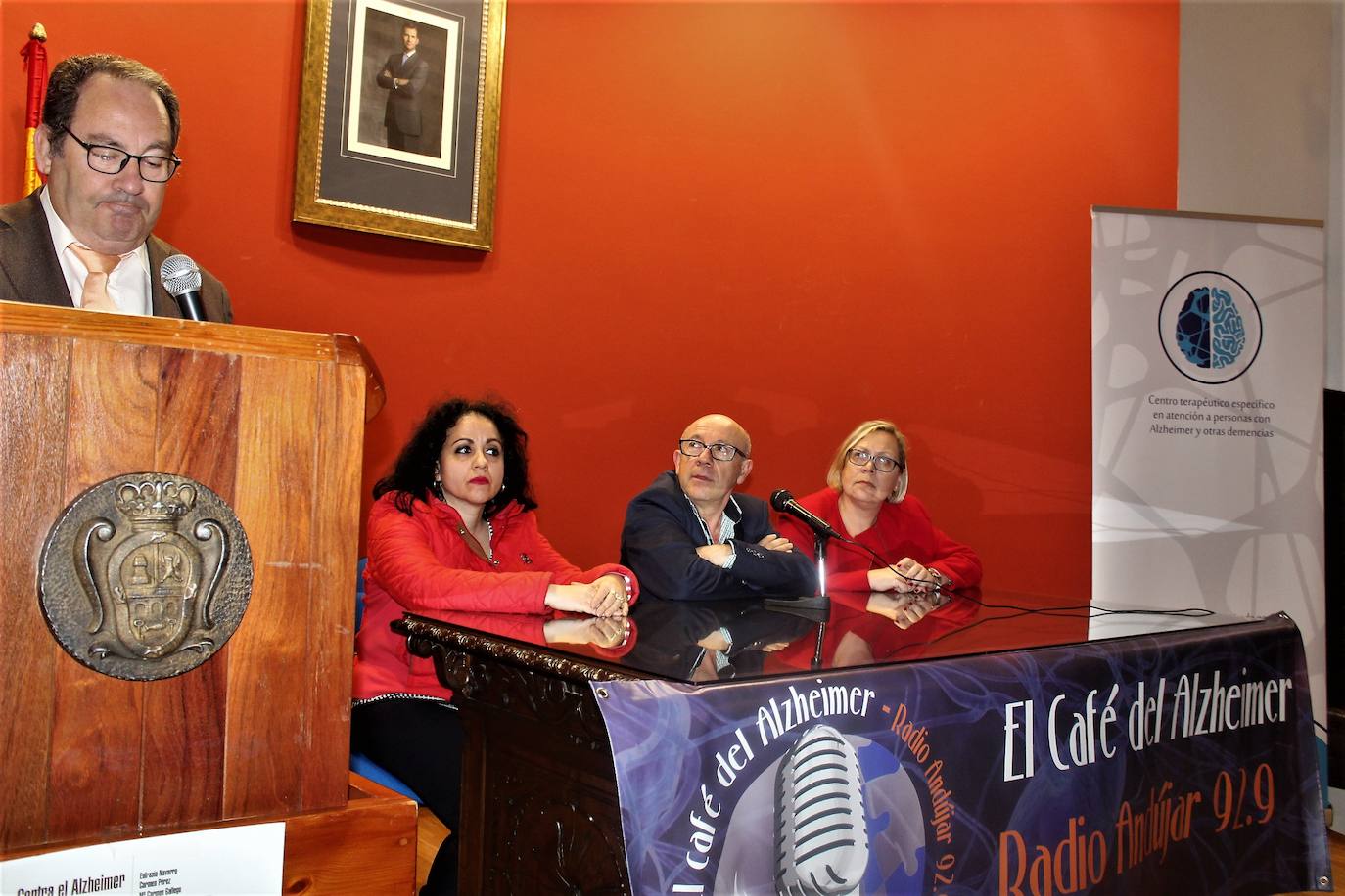 Presentación de último libro, antes de la pandemia. 