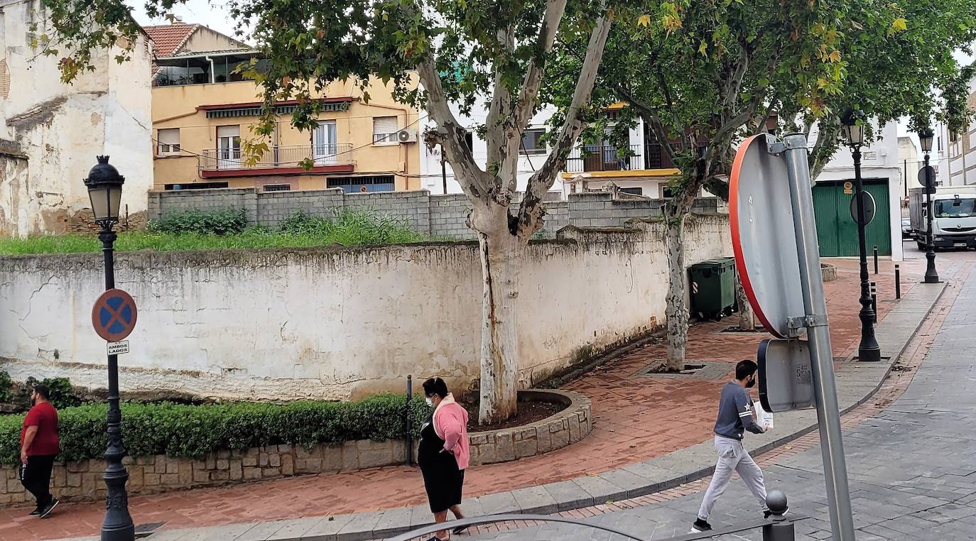 Zona del Altozano Deán Pérez de Vargas, donde se contemplan actuaciones. 