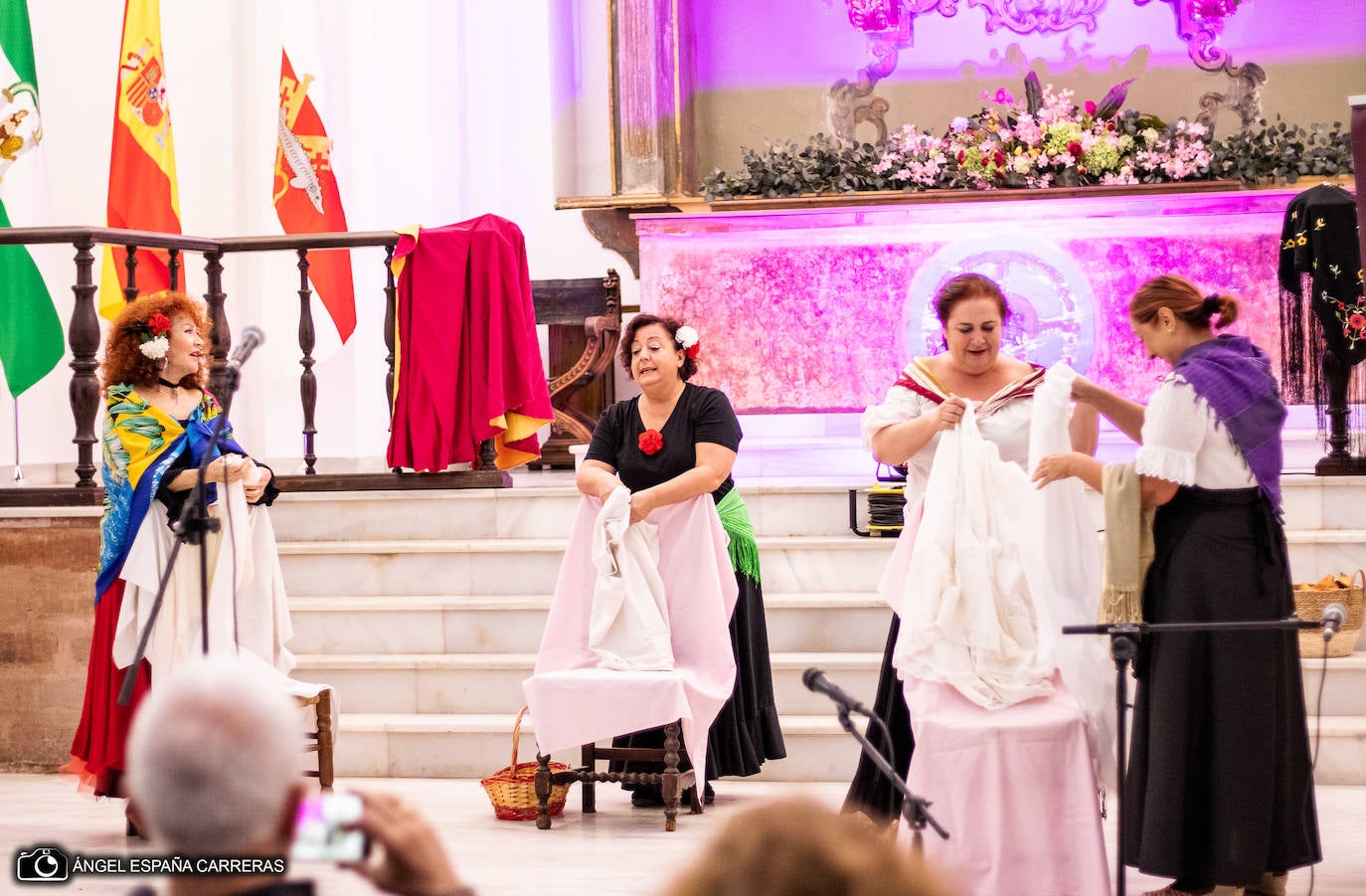 La asociación Anduxar organiza teatros y recitales literarios-musicales de gran talento literario e histórico