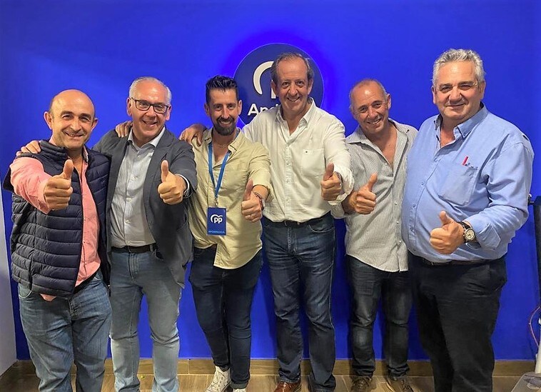 Francisco Carmona (PP) empezó a labrar su holgada victoria en Andújar tras la derrota de 2019