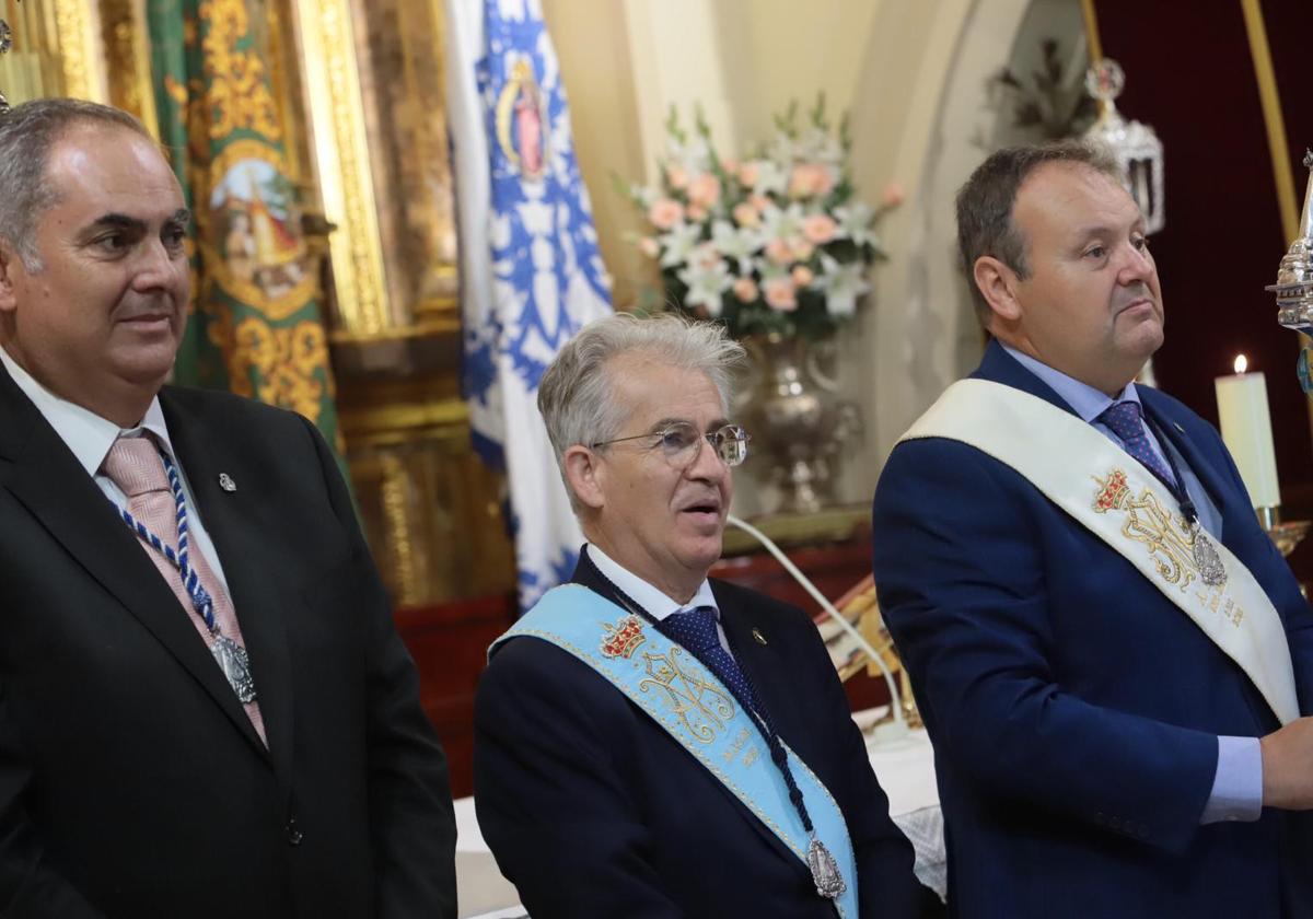 Antonio Caballero, Manuel José Gómez y Antonio Barrios.