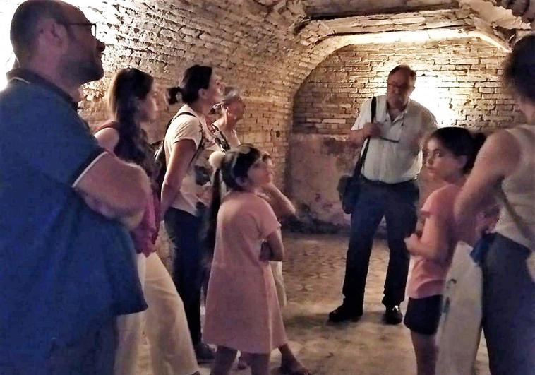 úñtima visita a las galerías.