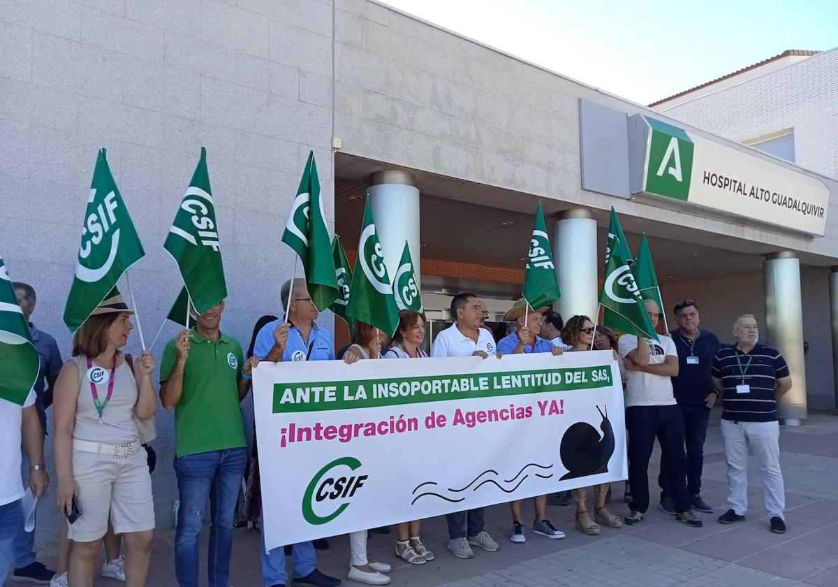 CSIF exige la pronta integración del hospital Alto Guadalquivir en el SAS