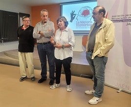 La directora de la película desgranó el mensaje de su proyección a los asistentes.