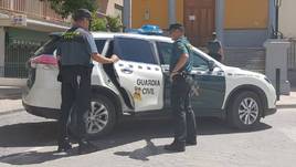 Miembros de la benemérita.