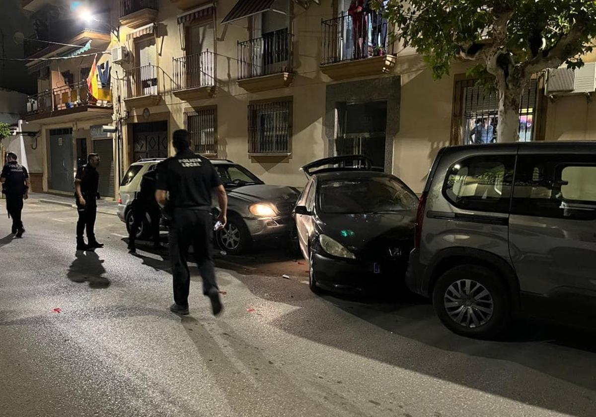 El hecho tuvo lugar en la calle Lope de Vega.
