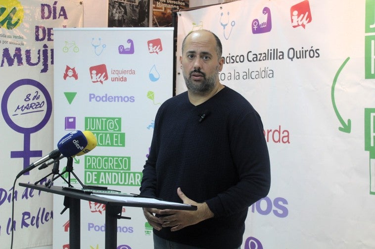 IU-Podemos tacha de «irrisorios» los presupuestos de la Junta para Andújar