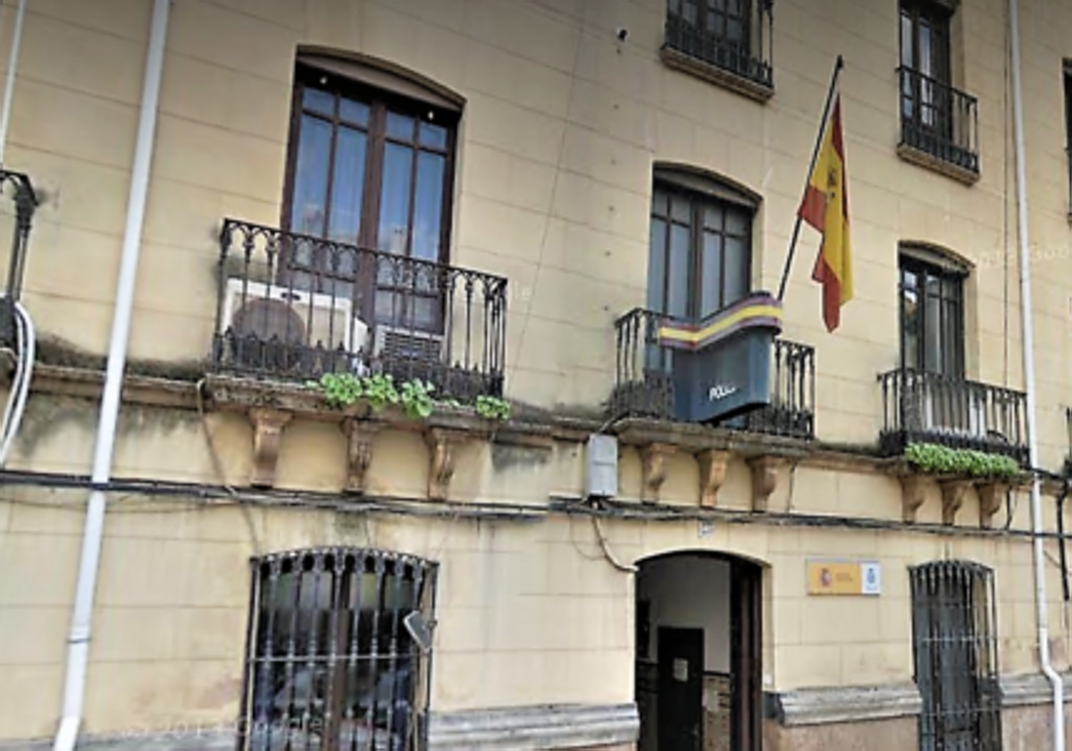 Actual edificio de la Comisaría de Policía de Andújar.