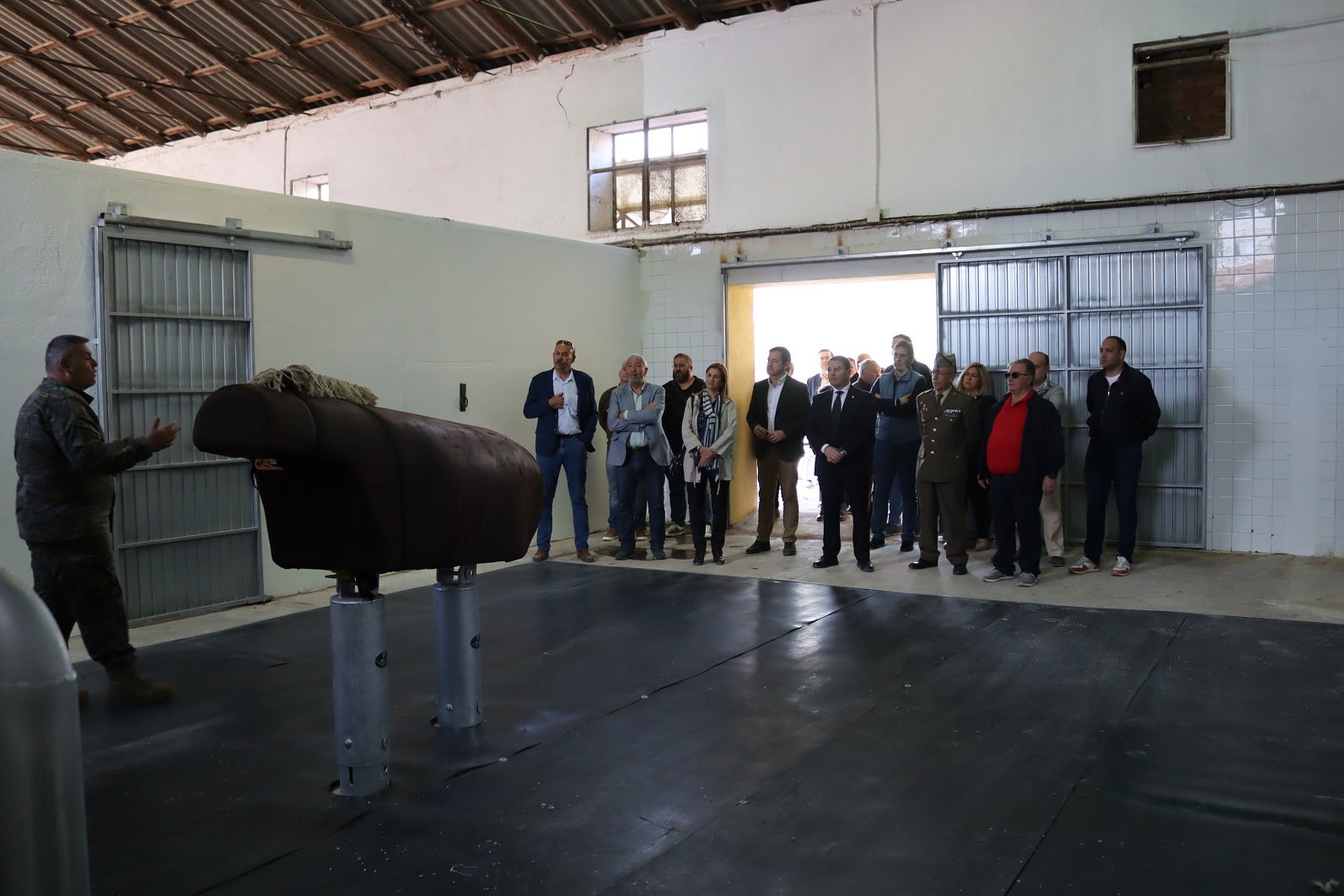 El remozado Centro de Equitación Municipal de Andújar acoge la Parada de Sementales de las Fuerzas Armadas como centro homologado