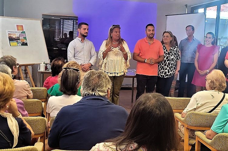 Los usuarios del Centro de Participación Activa de Andújar participan en unas jornadas de salud 