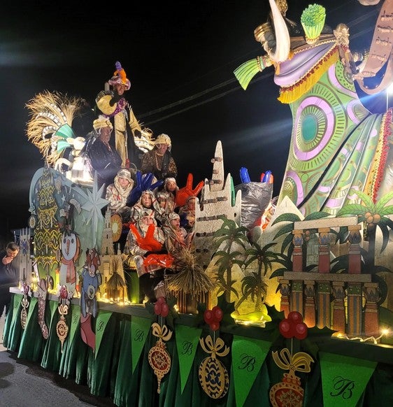 Los Reyes Magos acentúan su apoyo social en Andújar antes de la jubilosa Cabalgata