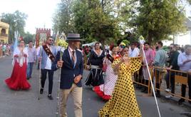 Recepción de cofradías el Viernes de Romería.