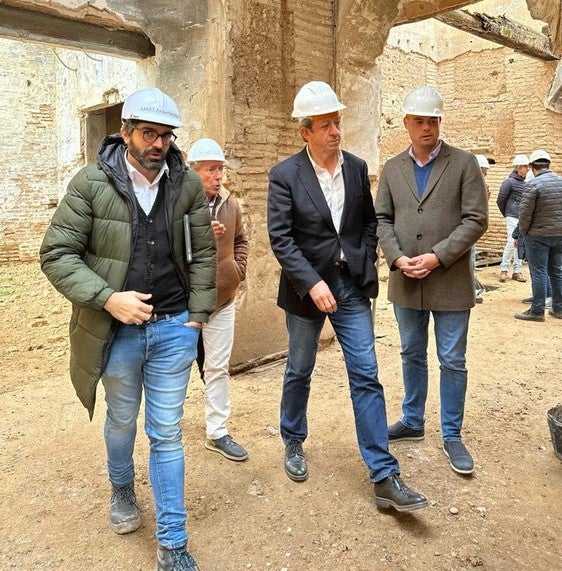 Reanudadas las obras de reforma del Palacio del Ecijano en Andújar