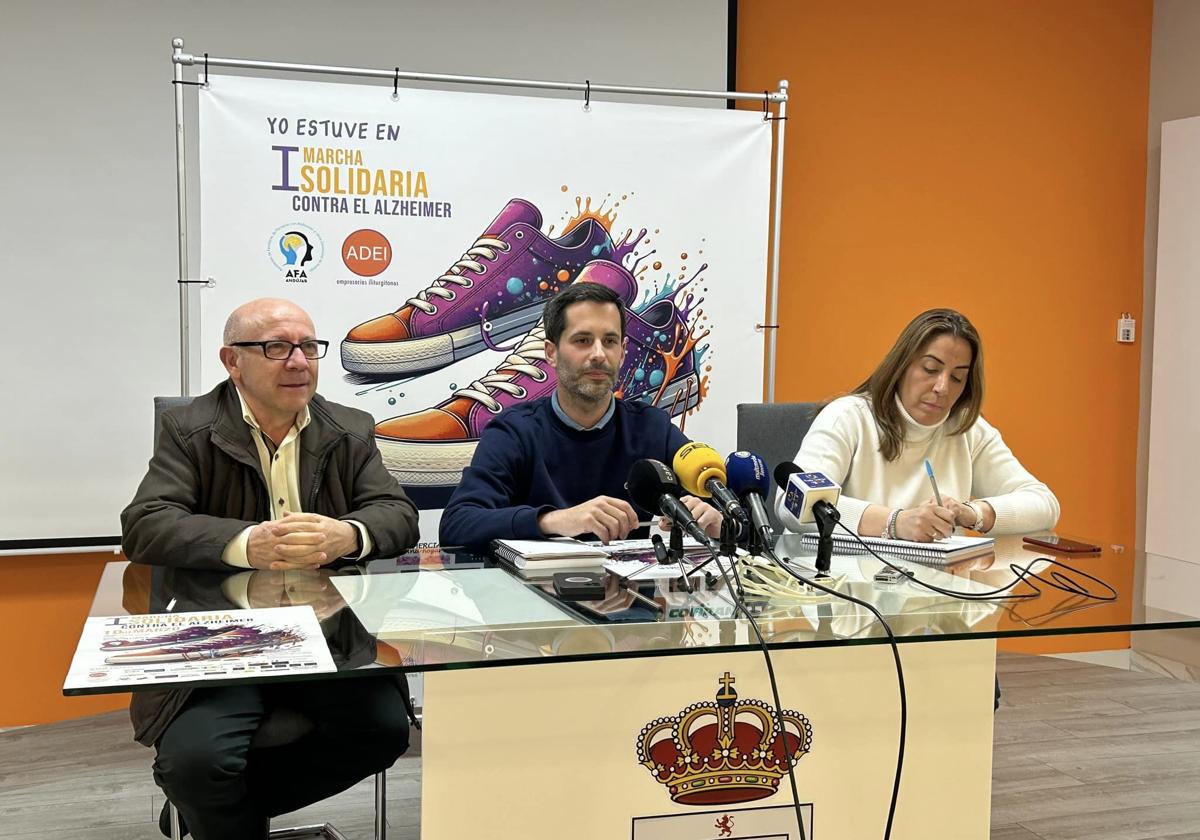 Unas 250 personas participarán el domingo en la I Marcha Solidaria contra el Alzheimer en Andújar