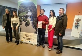 Responsables del proyecto en la presentación del proyecto.