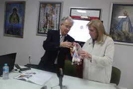 Manuel José Gómez e Isabel Moya.