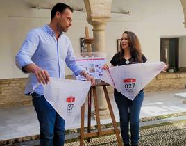 Antonio Torres y Marisa Ortega, durante la presentación.