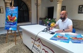 Manuel Mezquita, durante la presentación de la actividad.