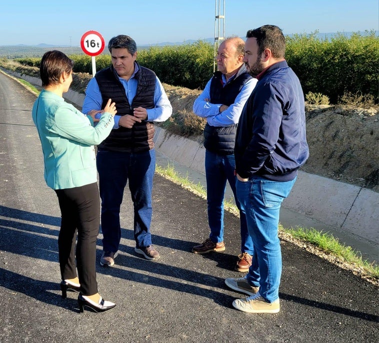 Agricultura mejora el camino rural San Julián de Marmolejo con una inversión de 250.000 euros