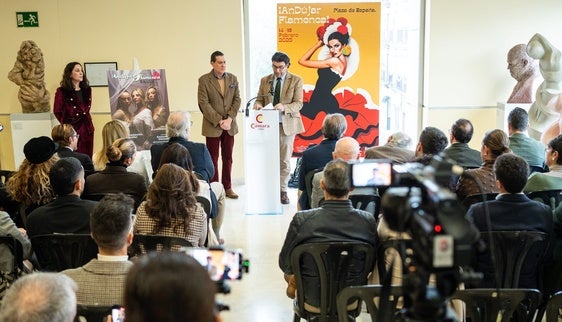 PRESENTACIÓN DE ANDÚJAR FLAMENCA EL PASADO JUEVES DÍA 19.