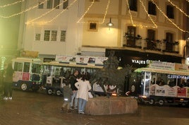 TREN NAVIDEÑO POR LAS CALLES DE ANDÚJAR.