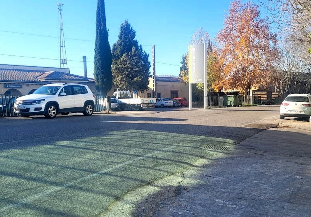 Zona de la Estación de RENFE, que conecta a la ciudad, a través del Polígono La Estación.