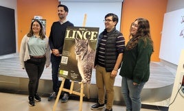 ACTO DE PRESENTACIÓN DEL CARTEL, AYER EN LA CASA MUNICIPAL DE CULTURA.