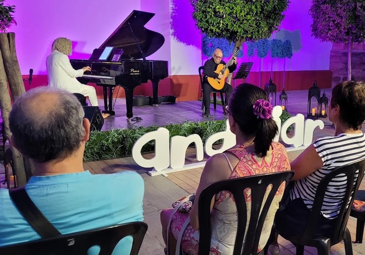 Concierto de música italiana el pasado jueves en el Altozano de Santiago.