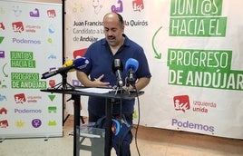 JUAN FRANCISCO CAZALILLA DURANTE SU COMPARECENCIA.