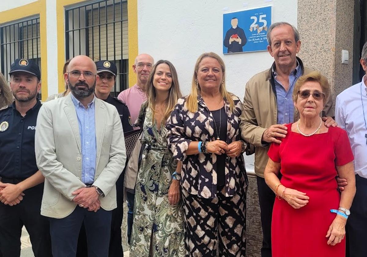ACTO DE COLOCACIÓN DE LA PLACA CONMEMORATIVA DEL 25 ANIVERSARIO.