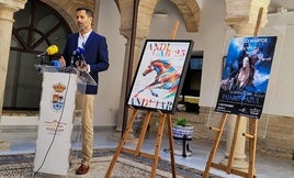 Juan Carlos Martínez durante la presentación del certamen.