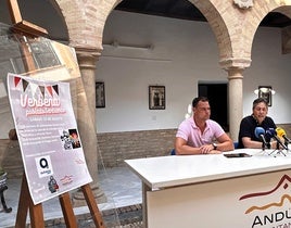 ANTONIO TORRES Y ÁNGEL SOTO EN LA PRESENTACIÓN.