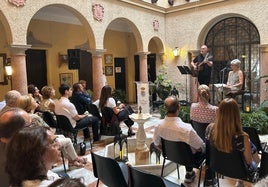 Recital de la sobrina-nieta de la escritora y de Andrés Berzosa.