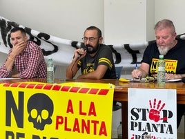 FRANCISCO CARRLLO, STOP BIOGÁS ANDÚJAR, EN EL CENTRO.