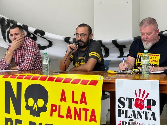 FRANCISCO CARRLLO, STOP BIOGÁS ANDÚJAR, EN EL CENTRO.