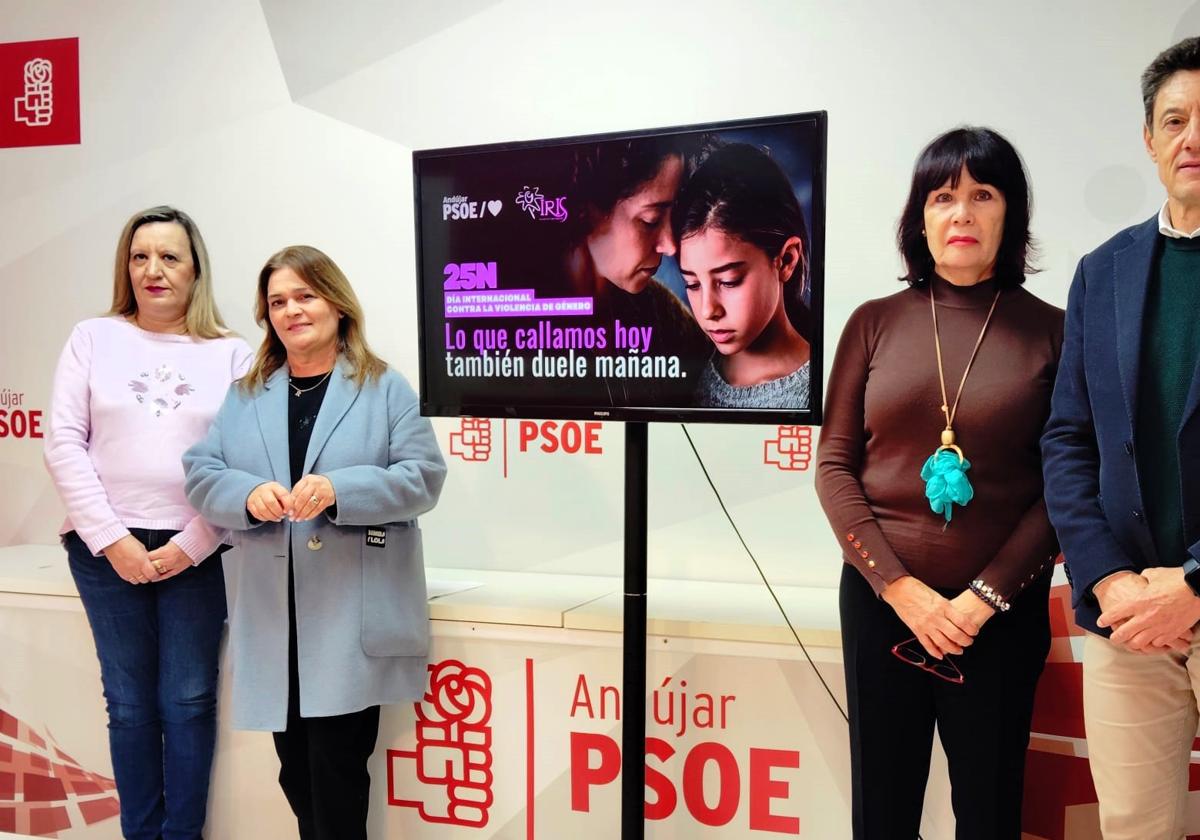 ACTO DE PRESENTACIÓN DE LAS ACTIVIDADES, AYER EN LA SEDE DEL PSOE.