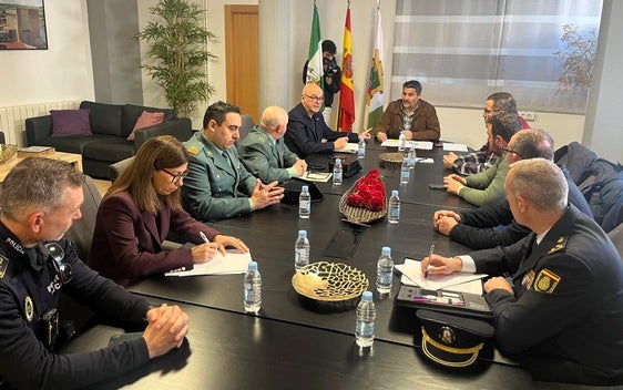 Constituida la Junta Local de Seguridad en Marmolejo