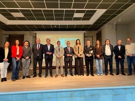 Asistentes a la presentación de la Feria que tuvo lugar en Jaén.