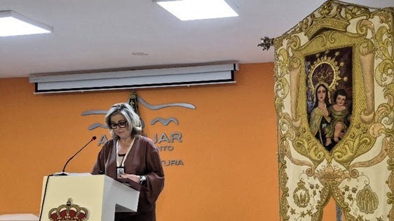 Eva Soto funde vivencias e historia en su pregón a la Virgen del Carmen