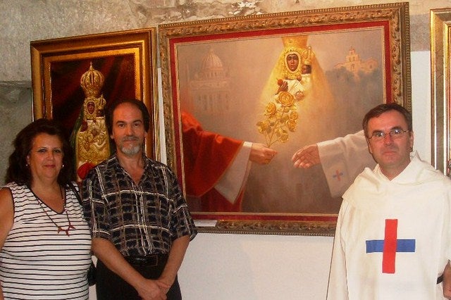 Clausurada la muestra de pintura de Manuel Portillo “Homenaje a la Virgen de la Cabeza"