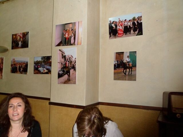 Exposición fotográfica romera en El Cafetal