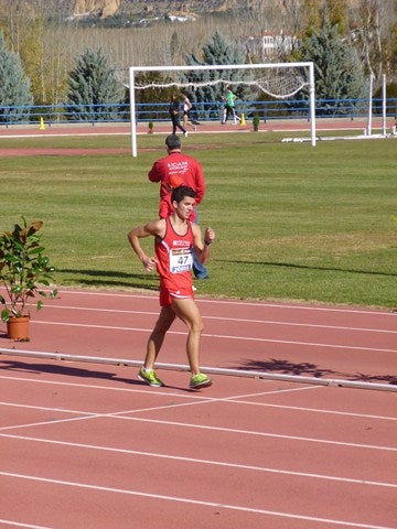 Paco Navarro, noveno en el Campeonato de España de Marcha de Invierno
