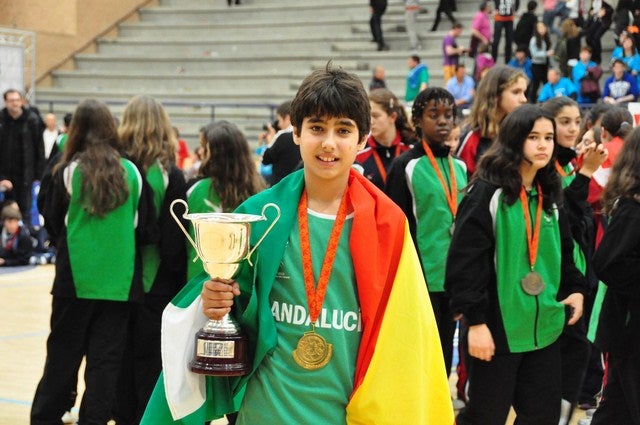 El iliturgitano Curro Martínez logra con la selección andaluza el Campeonato de España de Minibasket