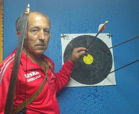 Alfredo Benítez, cuarto clasificado en Campeonato de Andalucía de tiro con arco